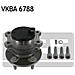 Kit Ruote Di Rotolamento Vkba6788 - Foto miniatura 1