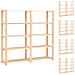 Scaffali A 5 Livelli 5 Pz 170x38x170 Cm Massello Pino Fsc 500kg - Foto miniatura 1