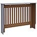 Copertura per Radiatore Antracite 112x19x81,5 cm in MDF - Foto miniatura 5