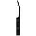 Chitarra Classica Cutaway Western con 6 Corde Nera 38"" - Foto miniatura 3