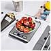 Bilancia Da Cucina Digitale Bilance Da Cucina Premium In Acciaio Inox Elettronici Stile Ultra Bilance Slim Food Design Display Lcd Compatto Bagagli Easy Clean Argento - Foto miniatura 3