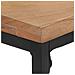 Tavolo Consolle 110x35x75 Cm In Legno Massello Di Acacia - Foto miniatura 2