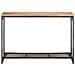 Tavolo Consolle 110x35x75 Cm In Legno Massello Di Acacia - Foto miniatura 6