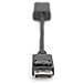 Dp - Hdmi Cable 0.2m Black Dp - Hdmi Type A M / F Hdmi 2.0 - Foto miniatura 2