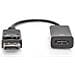 Dp - Hdmi Cable 0.2m Black Dp - Hdmi Type A M / F Hdmi 2.0 - Foto miniatura 3