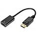 Dp - Hdmi Cable 0.2m Black Dp - Hdmi Type A M / F Hdmi 2.0 - Foto miniatura 1