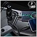 Caricatore Da Auto 20w Due Uscite Usb Qc 3.0 + Usb-c Power Delivery Nero - Foto miniatura 3