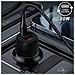 Caricatore Da Auto 20w Due Uscite Usb Qc 3.0 + Usb-c Power Delivery Nero - Foto miniatura 4