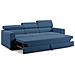 Dylan Divano 3 Sedute In Tessuto Impermeabile T13 Blu - Foto miniatura 3