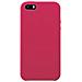Cover Per Iphone 5/5s /se Rigida In Silicone Soft Touch, Rosso - Foto miniatura 1
