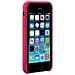 Cover Per Iphone 5/5s /se Rigida In Silicone Soft Touch, Rosso - Foto miniatura 3