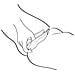 Massaggiatore Shunga Aiko Intimate Fucsia - Foto miniatura 2