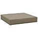 Cuscino Per Pallet Tortora 60x60x8 Cm In Tessuto Oxford - Foto miniatura 2