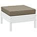 Cuscino Per Pallet Tortora 60x60x8 Cm In Tessuto Oxford - Foto miniatura 3