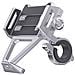 Porta Cellulare Per Bici Con Rotazione Di 360 Gradi Silver - Foto miniatura 1