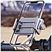 Porta Cellulare Per Bici Con Rotazione Di 360 Gradi Silver - Foto miniatura 3