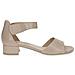 Beige Nappa Elegant Open Sandals Sandali Pelle Scarpe Donna Beige Eu 37, 9-28212-20-402 - Foto miniatura 1