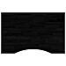 Piano Scrivania Marrone Scuro 80x60x2,5 Cm In Rovere Massello - Foto miniatura 2