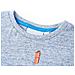 Maglietta da Bambino Blu Mélange 128 - Foto miniatura 3