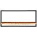 Lusso Casadino -  Mensole Parete 2pz 80x25x35 Cm Legno Massello Acacia E Acciaio - Foto miniatura 1