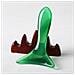 Strumento Per Massaggio Gua Sha In Resina Green - Foto miniatura 1