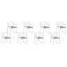Set Di 8 Cuscini Per Sedie Sassari Premium 46 X 46 Cm Grigio Chiaro - Foto miniatura 8