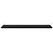 Scaffale 4 pcs Nero 80 x 20 x 1.5 cm Legno multistrato - Foto miniatura 5