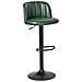 Set Di 2 Sgabelli Da Bar Vlore Pelle Sintetica Verde Scuro - Foto miniatura 3