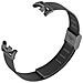 Cinturino In Metallo Compatibile Con Xiaomi Mi Band 8/9/10 - Design A Molla Black - Foto miniatura 3