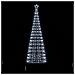 Albero di Natale LED con 800 LED Bianco freddo 400 cm Ferro - Foto miniatura 4