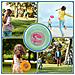 Frisbee Confezione da 2 Dischi Volanti, 22,86 cm per Bambini dai 5 Anni in su, 70 g - Foto miniatura 6