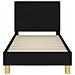 Struttura letto per bambini con testata Nero 70 x 140 cm - Foto miniatura 5