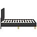 Struttura letto per bambini con testata Nero 70 x 140 cm - Foto miniatura 6