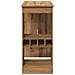 Tavolo Bar con Rastrelliera Rovere 90x47,5x103,5 cm Multistrato - Foto miniatura 5
