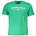 GREEN T-SHIRT DA UOMO A MANICHE CORTE - Colore: Verde, Taglia: L - Foto miniatura 1