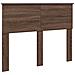 Struttura del letto con testiera Rovere Marrone 120 x 123 cm - Foto miniatura 6