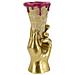 Vaso A Cono Portafiori In Resina Multicolore Piccolo - Foto miniatura 2
