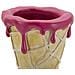 Vaso A Cono Portafiori In Resina Multicolore Piccolo - Foto miniatura 6