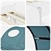 Letto con Tunnel 4 pcs Bianco e azzurro Legno ingegnerizzato - Foto miniatura 9