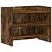 Mobile TV 60 x 33 x 47 cm Rovere Fumo Legno ingegnerizzato - Foto miniatura 1