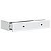 Tavolino da Parete Laterale Bianco 87,5 x 34,5 x 17 cm - Foto miniatura 3