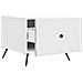 Tavolino da salotto Bianco 49 x 50 x 40 cm Legno ingegnerizzato - Foto miniatura 4