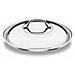 72128 - Padella professionale in acciaio inox da 28 cm con coperchio - Foto miniatura 2
