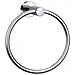 Porta Asciugamano Bagnoa ad Anello in Acciaio Inox Cromato 16x7x17,5 H Cm  - Foto miniatura 2