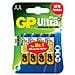 GP151121 Blister Da 4 Batterie Stilo (AA) Alkaline Ultra Plus - Foto miniatura 3