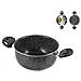 Casseruola 2 Maniglie Antiaderente Diametro 16 cm - Linea Stone - Foto miniatura 1