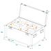 Flightcase Professionale Imbottito Per 4 Teste Mobili Led Tmh-x1 - Foto miniatura 3