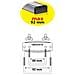 Box Tetto Baule Portatutto 430l Doppia Apertura Nero Lucido Abs - Foto miniatura 6