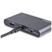Adattatore Multiporta USB-C per doppio monitor - Adattatore DisplayPort dual 4K - 2 x 4K DP - 100W PD 3.0 - Foto miniatura 4