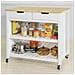 Penisola Cucina Piano Di Lavoro Per Cucina Con 2 Cassetti A 2 Ripiani L100*p60*a94cm, Fkw74-wn - Foto miniatura 1